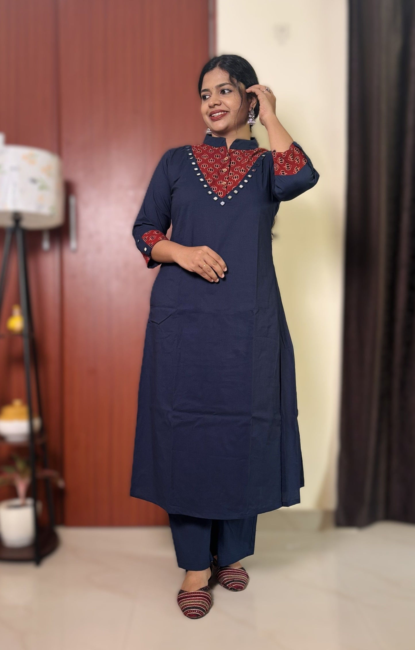 Drisha (Navy Blue)