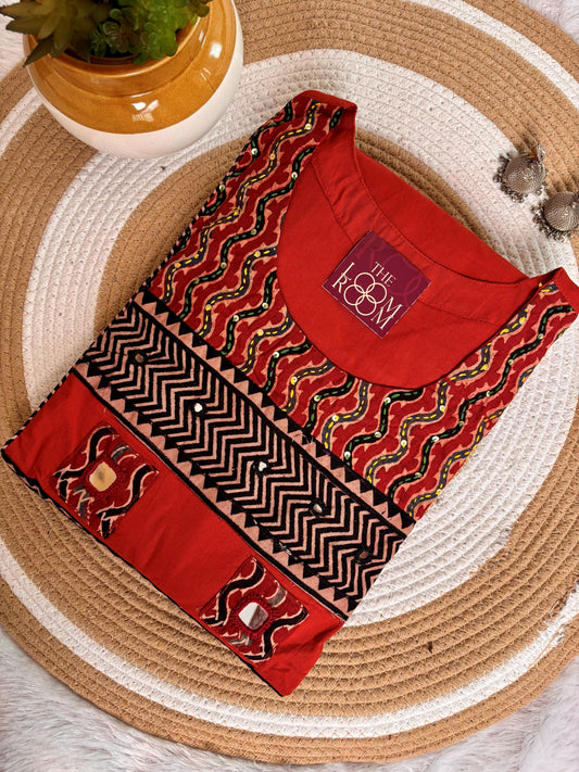 Yashika (Burnt Orange)