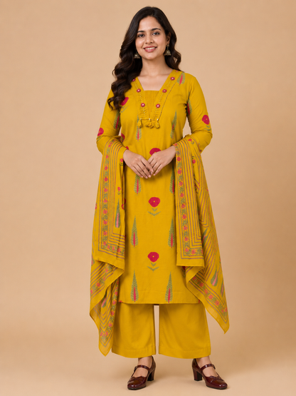 Ketaki (Mustard Yellow)