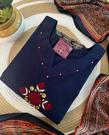 Prayasi( Navy Blue )