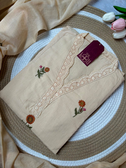 Manjari ( Cream ivory )