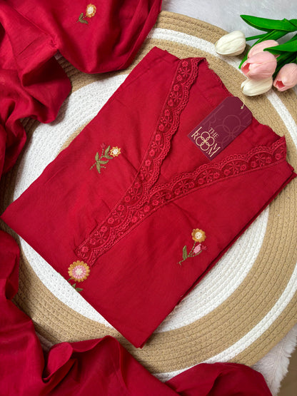 Manjari (Maroon)