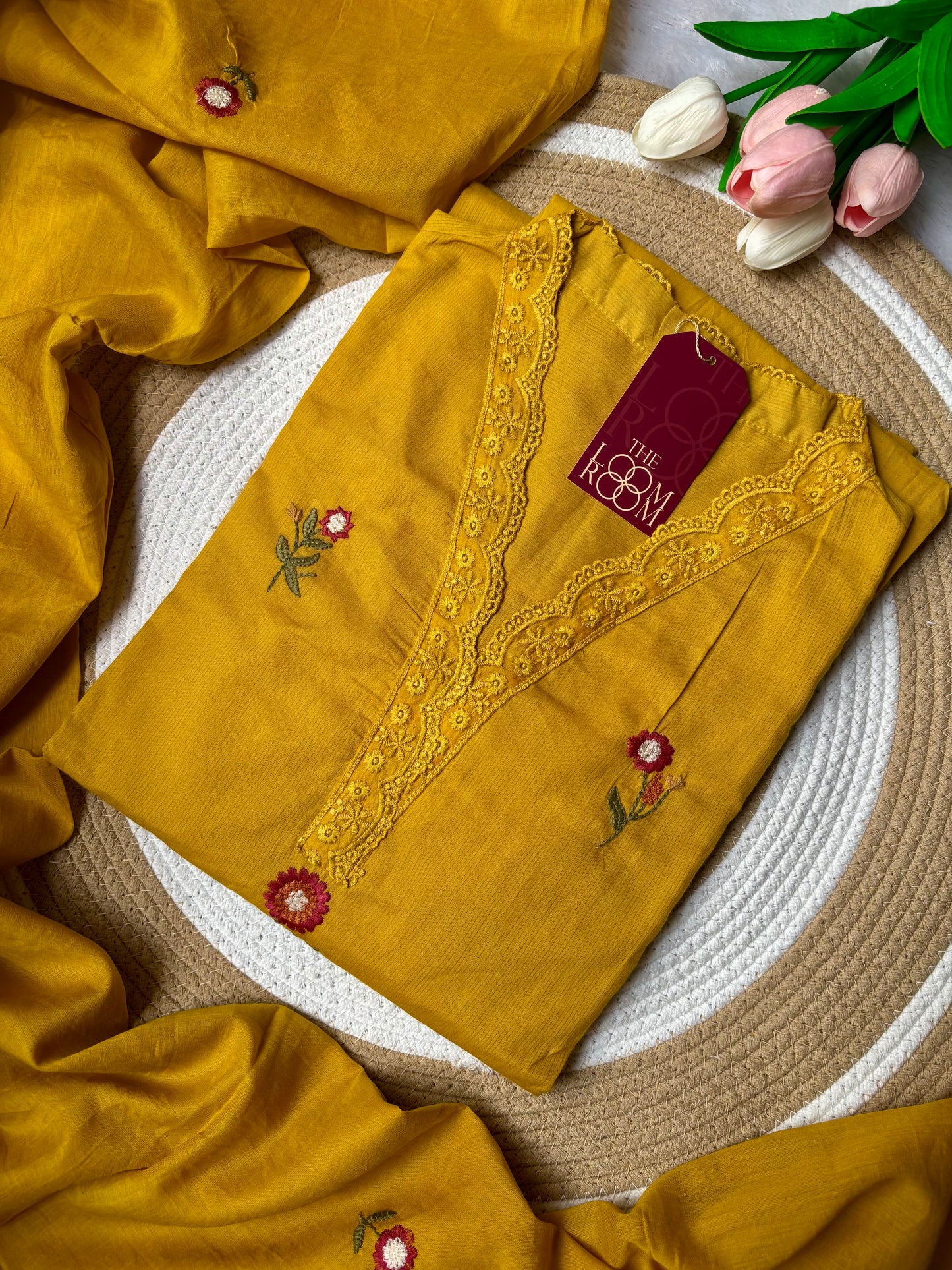 Manjari ( Mustard Yellow)