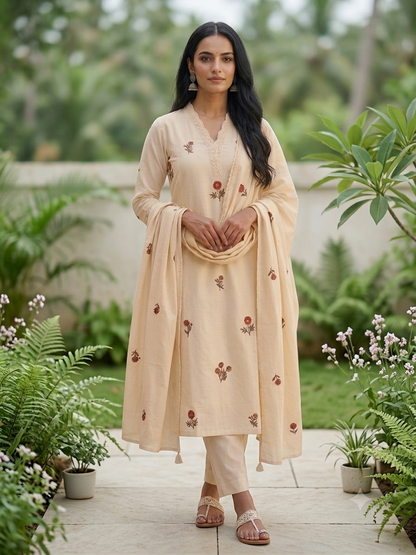 Manjari ( Cream ivory )