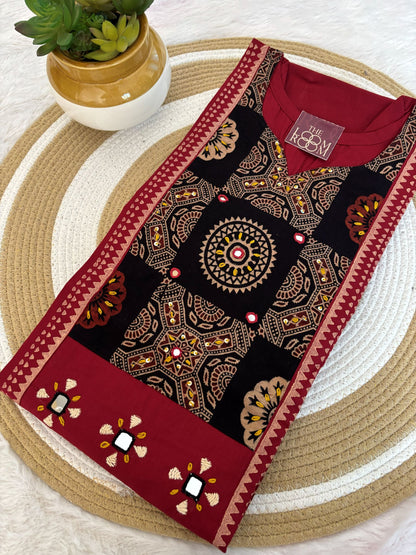Diya (Maroon)