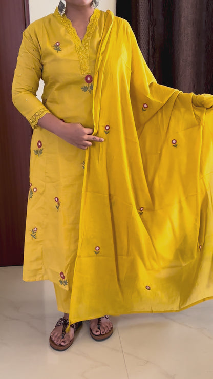 Manjari ( Mustard Yellow)
